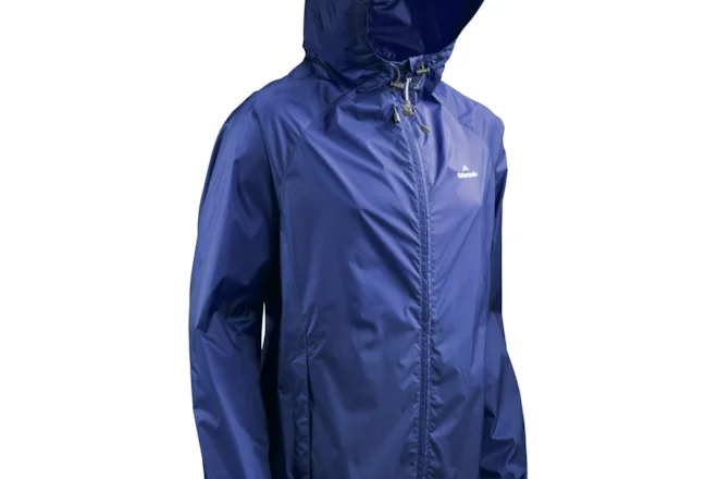 Pocket sales rain jacket